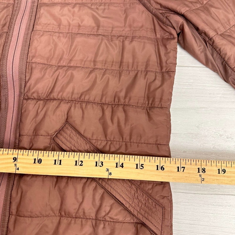 Lululemon The Bomb Bomber‎ Reversible Jacket Women Size 4 Bark Berry Rose Pink - Picture 15 of 16